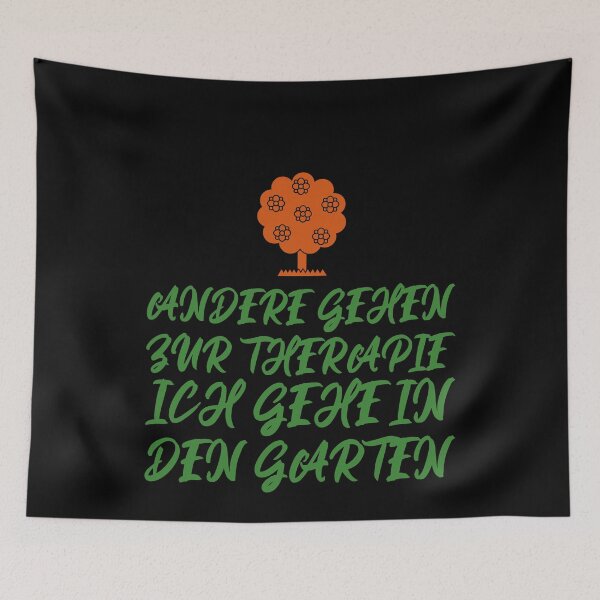 Item preview, Andere gehen zur Therapie ich in den Garten designed and sold by Spirit-Designs.