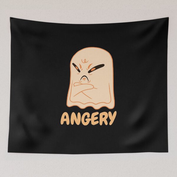 Item preview, Cute Angry Ghost designed and sold by Ani1111.