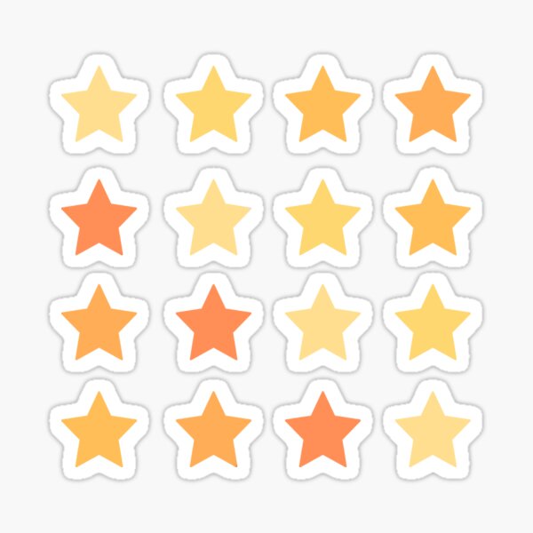 Item preview, Orange star pack designed and sold by Pixel Papers 17.