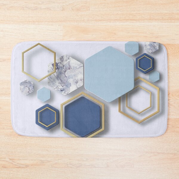 Item preview, 3D abstract background with geometric figure. Abstract background for wallpaper. Marble and gold texture designed and sold by darkmoonlight-.