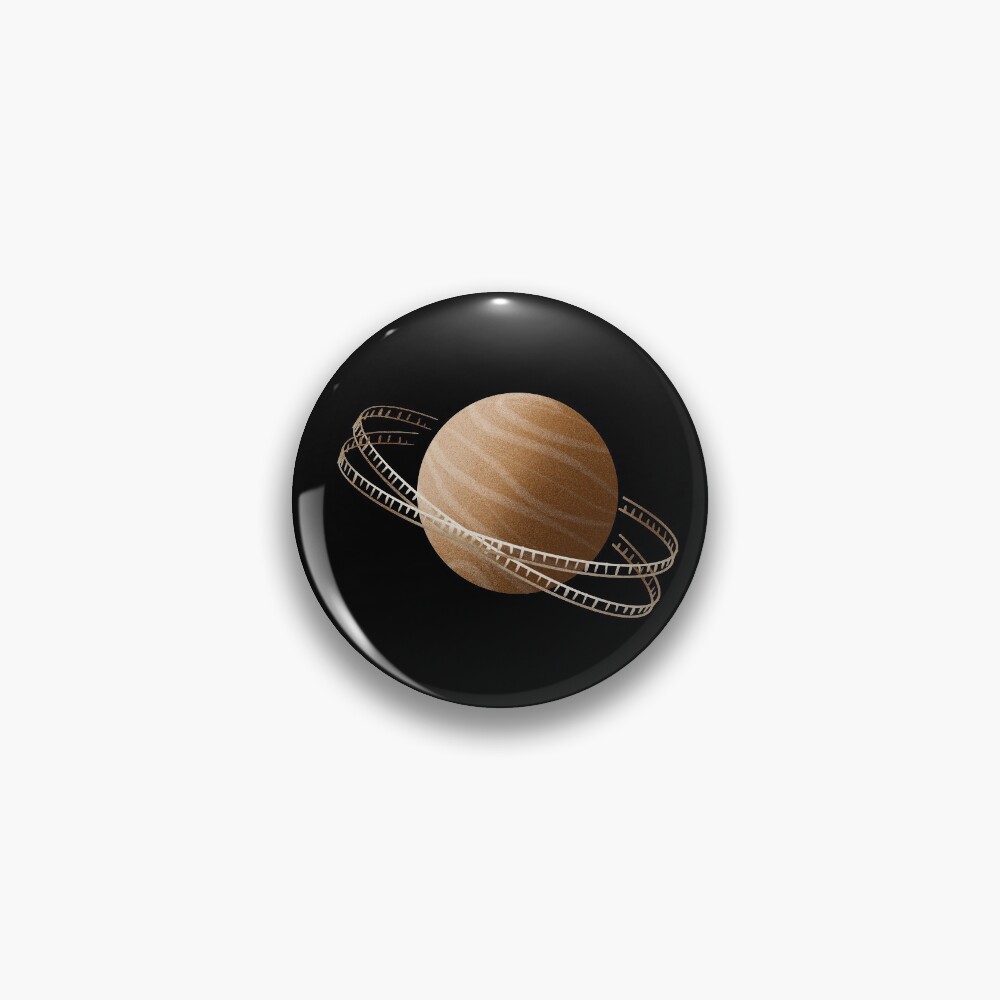 Brown Saturn Film Pin