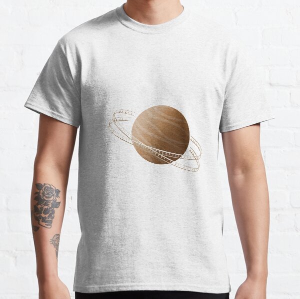Brown Saturn Film Classic T-Shirt