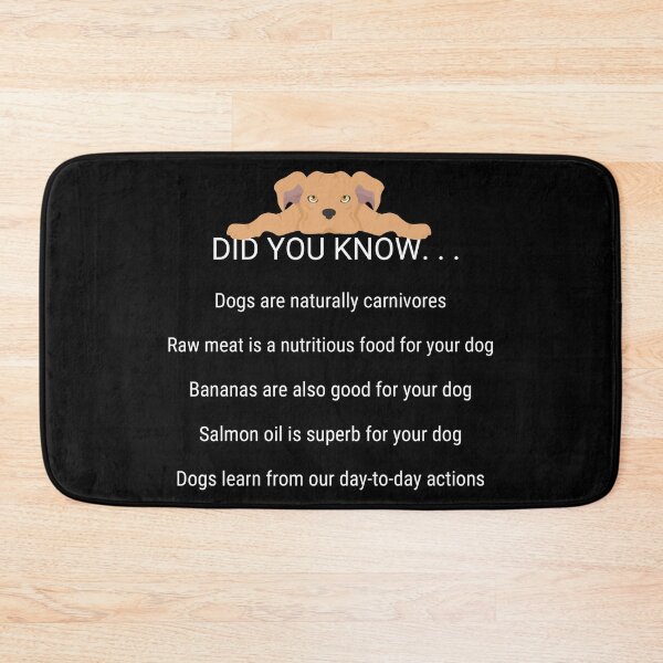 Item preview, DID YOU KNOW... (Helpful Dog Nutrition) designed and sold by StrideOrDie.