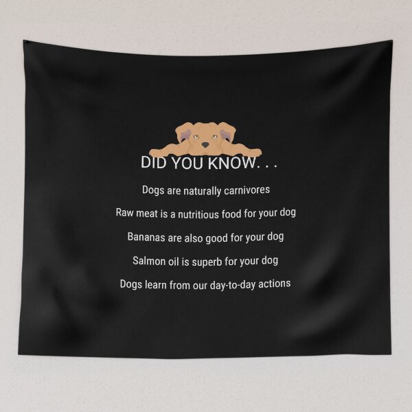 Item preview, DID YOU KNOW... (Helpful Dog Nutrition) designed and sold by StrideOrDie.