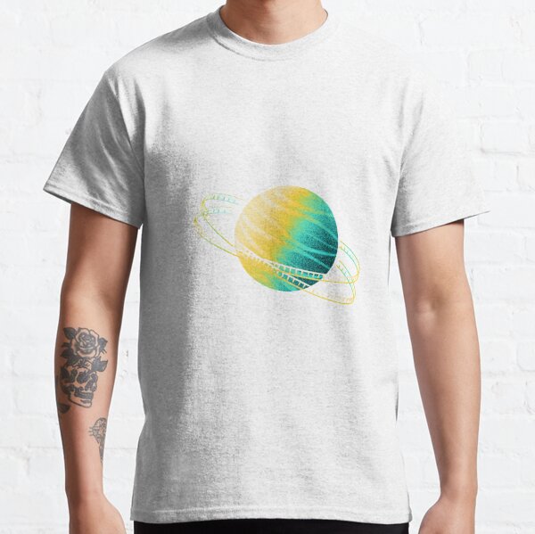 Neon Saturn Film Classic T-Shirt