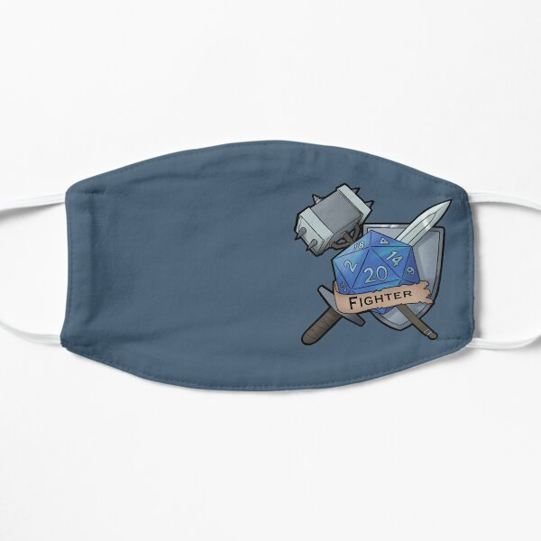D&D Fighter Dice Flat Mask
