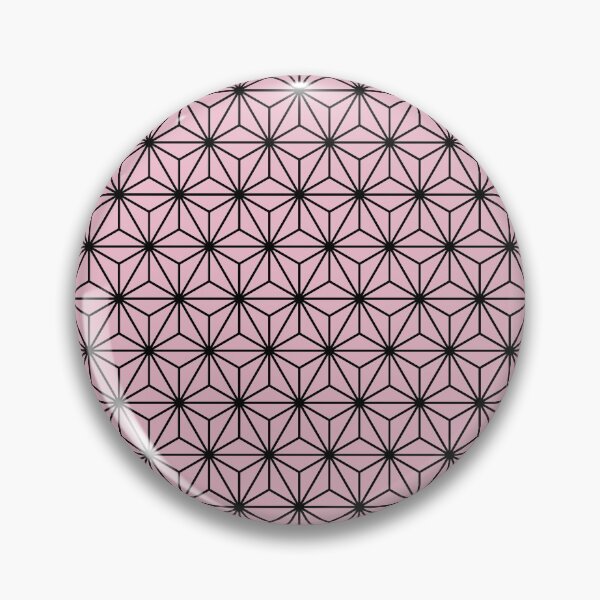 Artikelvorschau, Cameo Pink Asanoha - Japanisches traditionelles Muster entworfen und verkauft von KinitaDesign.