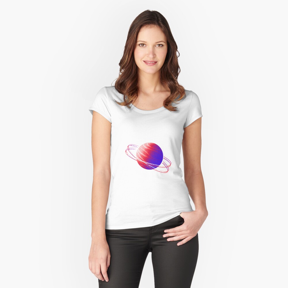 Item preview, Fitted Scoop T-Shirt designed and sold by adarovai.