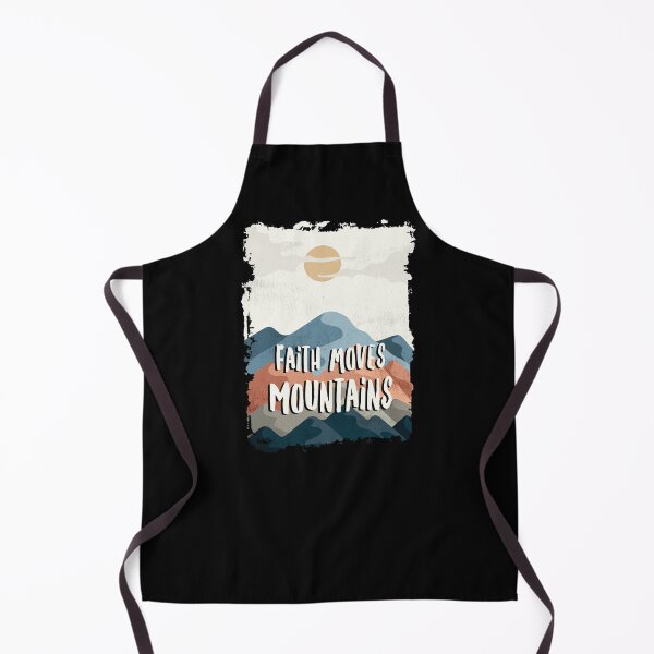 Item preview, Faith Moves Mountains Christian Quotation designed and sold by Kalli-design.