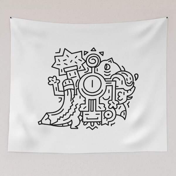 Item preview, Doodle moster designed and sold by Doodle93.