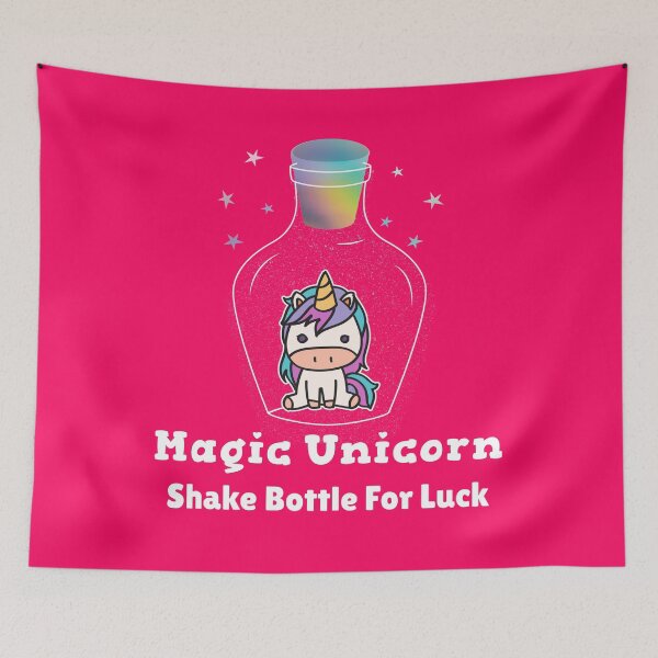 Artikelvorschau, Magische Einhorn-Shake-Flasche für Glück entworfen und verkauft von MottoDigging.