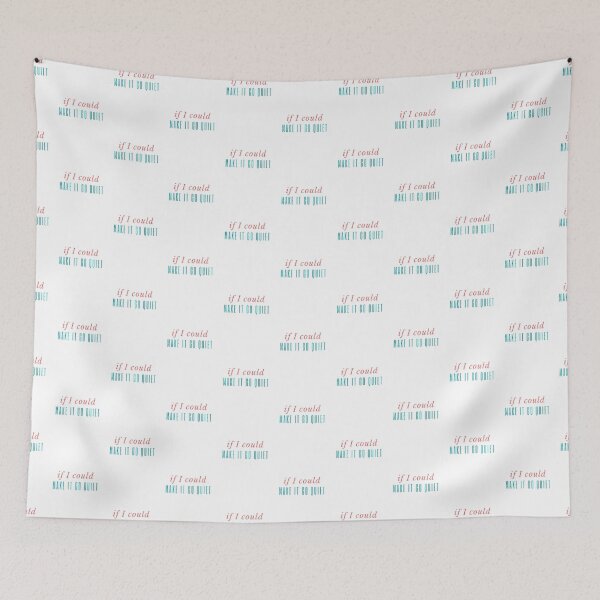 Item preview, If I Could Make It Go Quiet - we fell in love in October designed and sold by shellagrash.