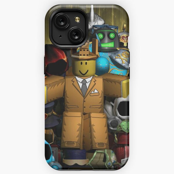 Roblox Personalised Phone Case Black Plastic 