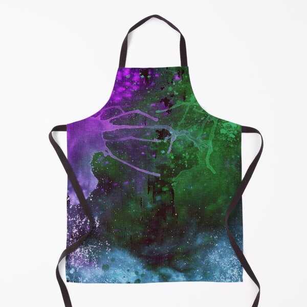 Item preview, Abstract painting dark neon texture designed and sold by Fishik.