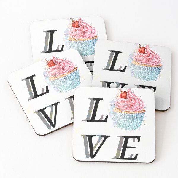 Item preview, Love the cupcake designed and sold by 1111Miracle.