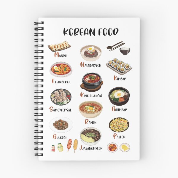 Item preview, hand-drawn Korean food designed and sold by Urbancrew2.