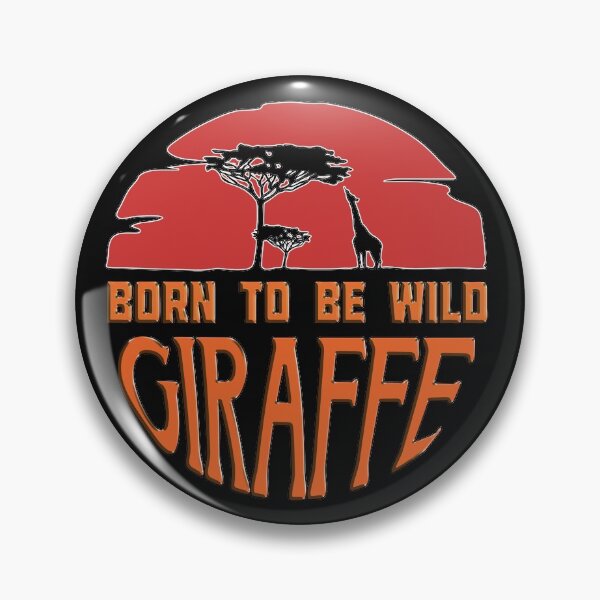 Item preview, Born To Be wild Giraffe designed and sold by GACreative63.