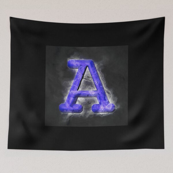 Item preview, Marbled capital letter A designed and sold by leobrix.