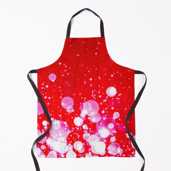 Item preview, White lights bokeh on red background designed and sold by fowons.