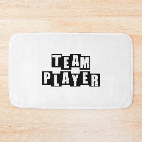 Item preview, Team Player - White designed and sold by BusyMonkeys.