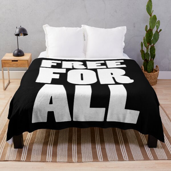 Item preview, FREE FOR ALL | Gaming geeky typography designed and sold by Cevil.