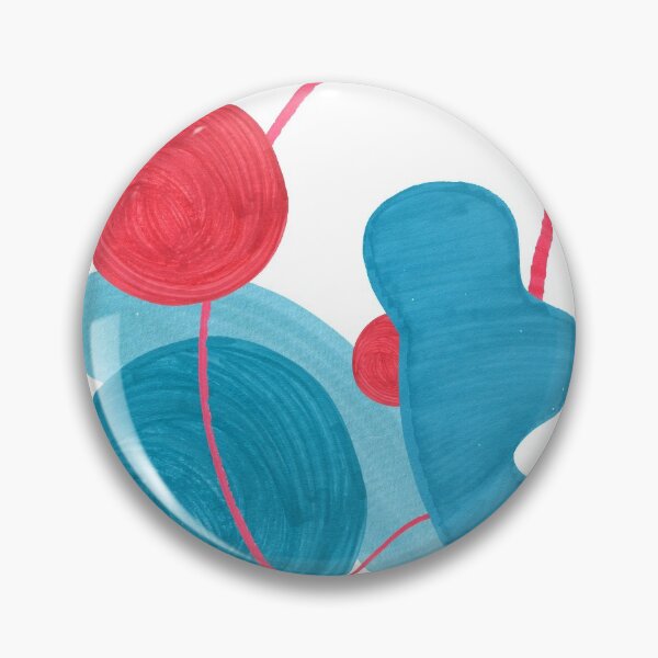 Item preview, Mid Century Modern Abrstaction Hand-painted designed and sold by Bazarovaart.