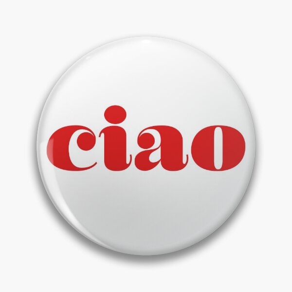 Item preview, Ciao Italian Hello in Red designed and sold by HappyPeeps.
