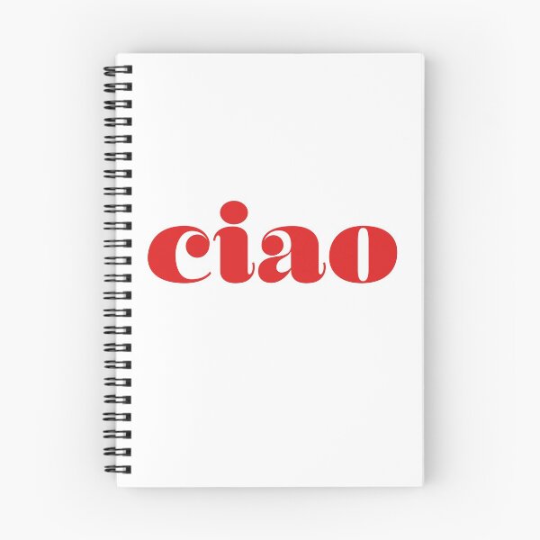 Item preview, Ciao Italian Hello in Red designed and sold by HappyPeeps.