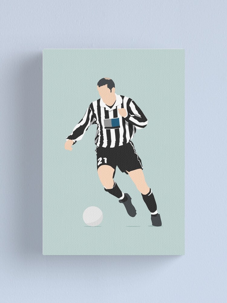 Zidane JUVENTUS Canvas Print for Sale by casualsofficial