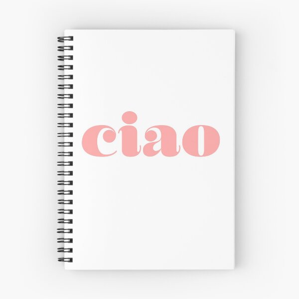 Item preview, Ciao Italian Hello in Pink designed and sold by HappyPeeps.