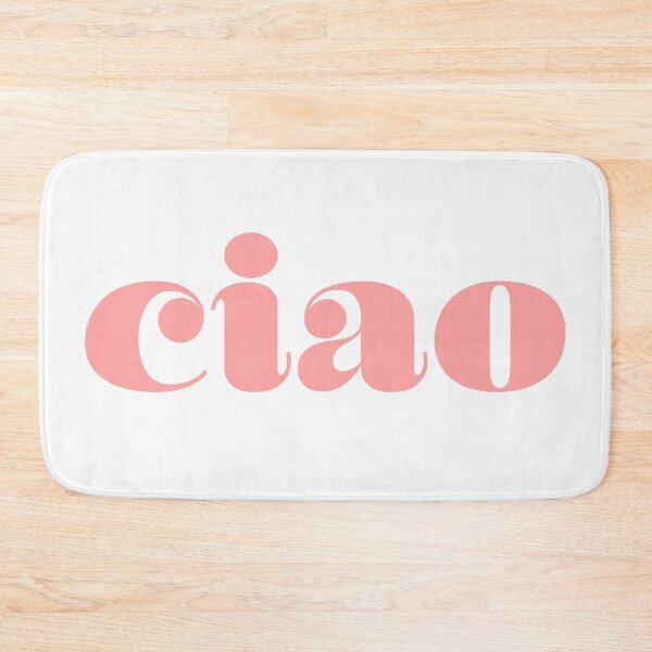 Item preview, Ciao Italian Hello in Pink designed and sold by HappyPeeps.