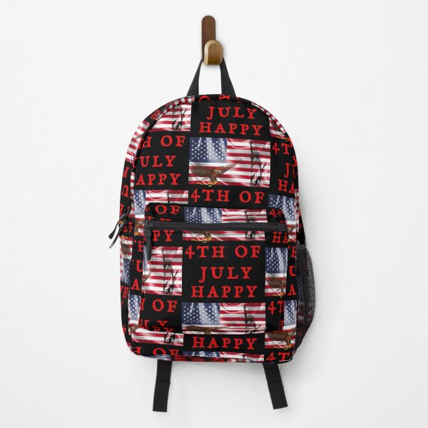 Item preview, Happy 4th Of July (With Eagle And Statue) designed and sold by swaise.