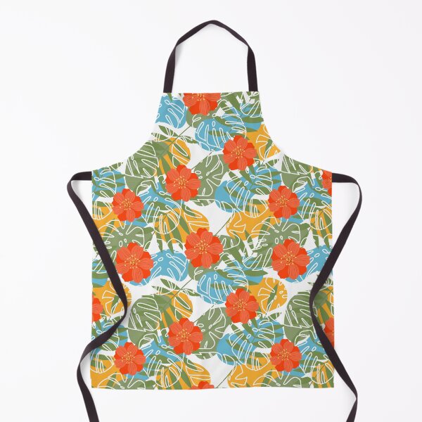Item preview, Vibrant floral jungle designed and sold by Mallva.