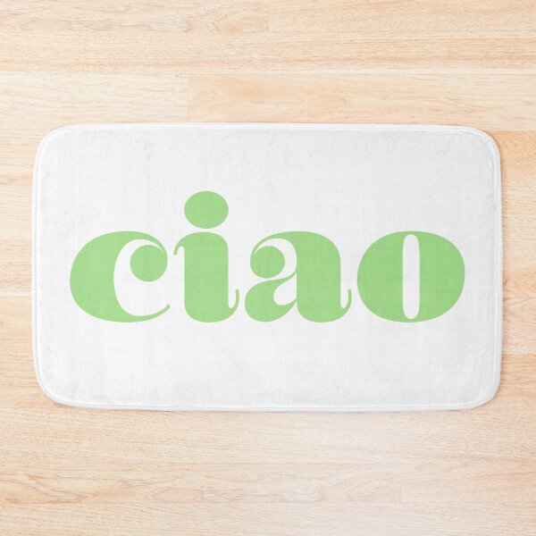 Item preview, Ciao Italian Hello in Green designed and sold by HappyPeeps.