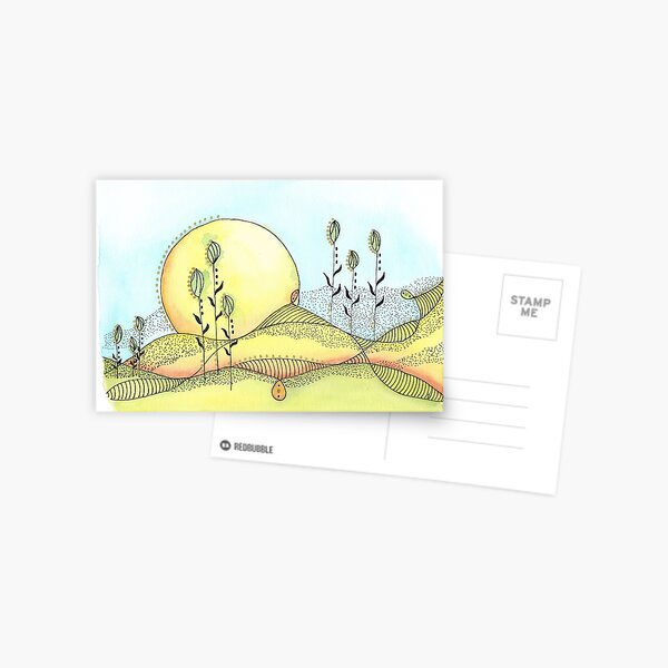 Hazy Summer Days Postcard