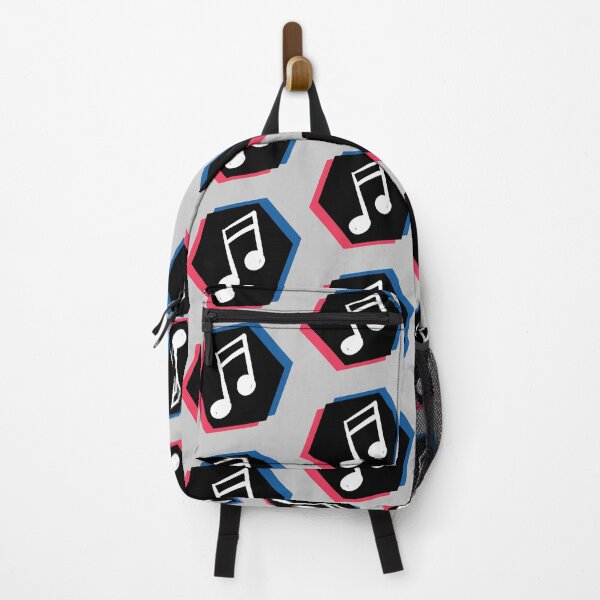 Item preview, Red n blue musical beam note designed and sold by CharlizeMagne.