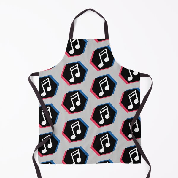 Item preview, Red n blue musical beam note designed and sold by CharlizeMagne.