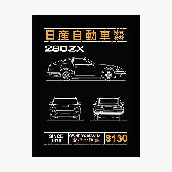 Blueprint of the 280ZX