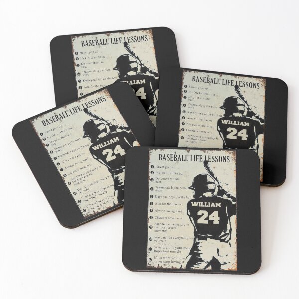 Item preview, Baseball Life Lessons William 24 Gift Baseball Player  designed and sold by Stewar-ArtCool.