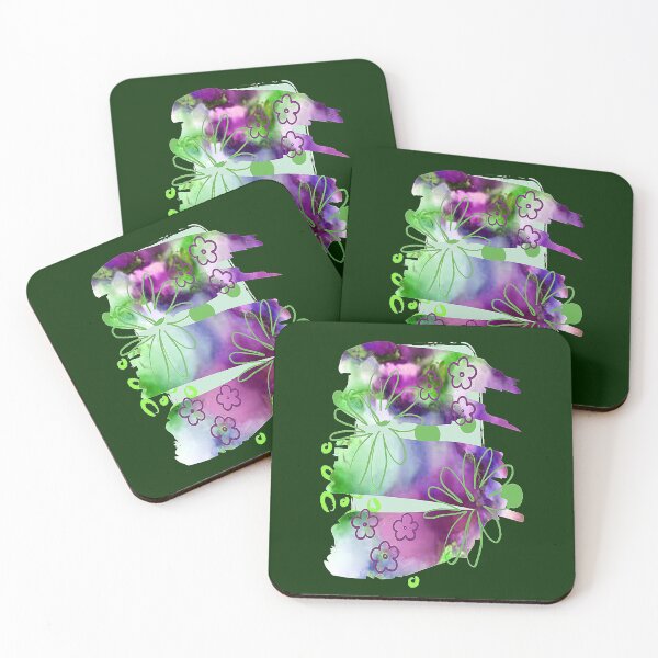 Item preview,  Psychedelic Flower Abstraction, abstract Floral Boho design,NR 2,  Floral  Abstract Art, Inspired by Nature designed and sold by Adri Barnard.