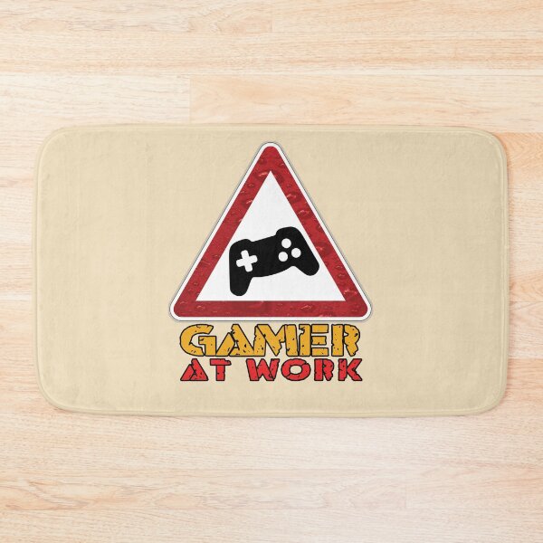 Item preview, Gamer At Work designed and sold by StoneBluePlanet.