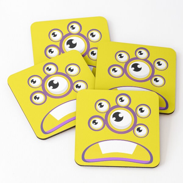 Item preview, Cute Monster Facial Expressions designed and sold by TheImperfecto.