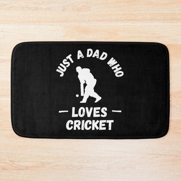 Item preview, Just a dad who loves cricket designed and sold by TheGreenGoat.