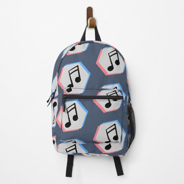 Item preview, pink n blue musical beam note designed and sold by CharlizeMagne.