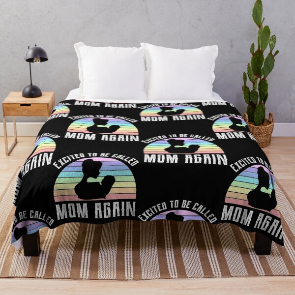Item preview, Excited to be called mom again retro vintage design designed and sold by DesignsVault.