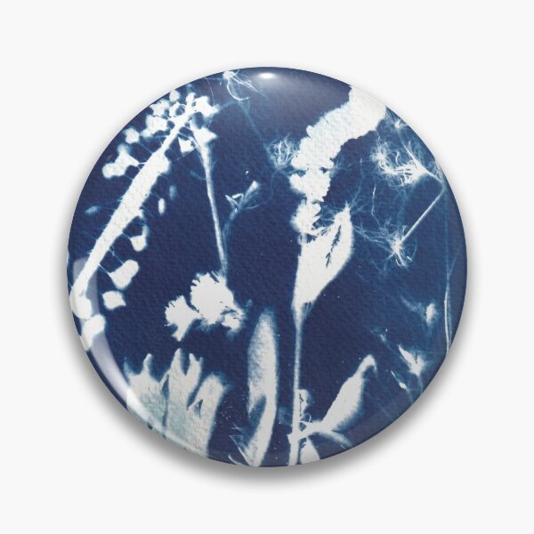 Item preview, Wildflowers cyanotype sunprint designed and sold by kittyvdheuvel.