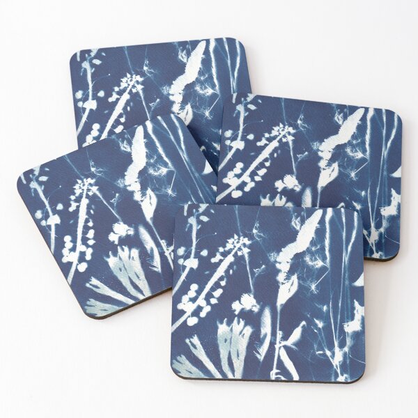 Item preview, Wildflowers cyanotype sunprint designed and sold by kittyvdheuvel.