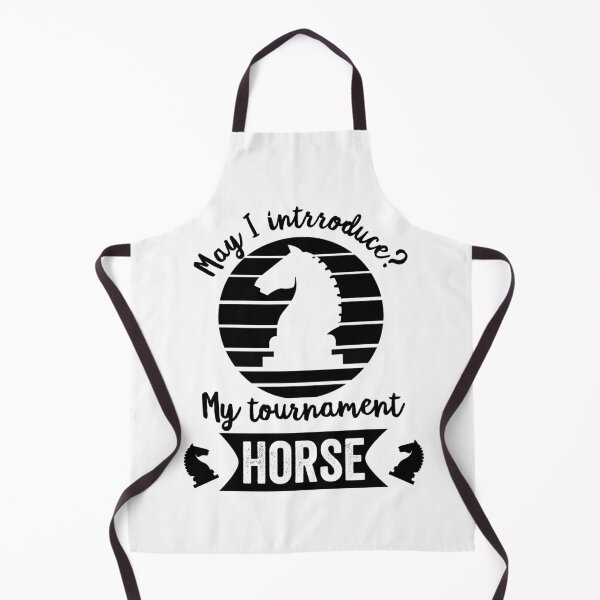 Item preview, Tournament horse wordplay design for a chess player designed and sold by ZzCorezZ.