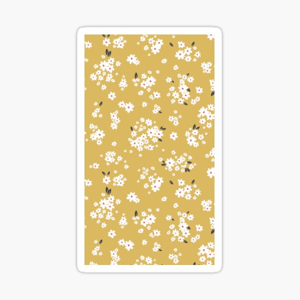 Pluie de fleurs Sticker