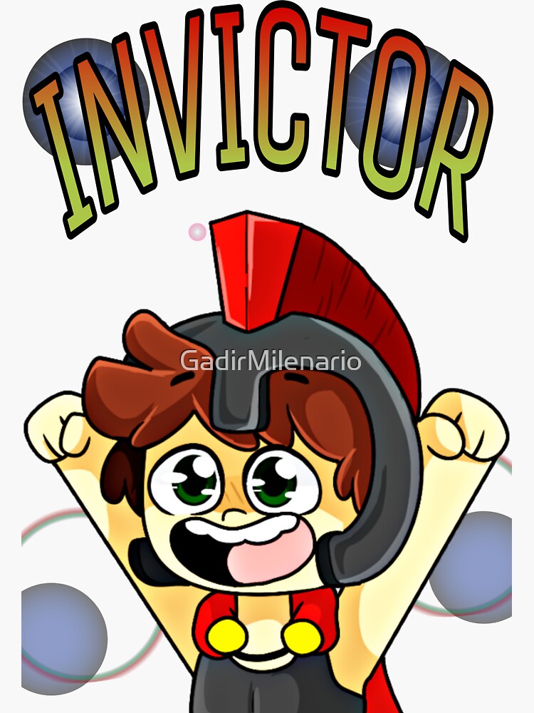 Thumbnail 3 of 3, Sticker, Invictor of the Compas is happy designed and sold by GadirMilenario.